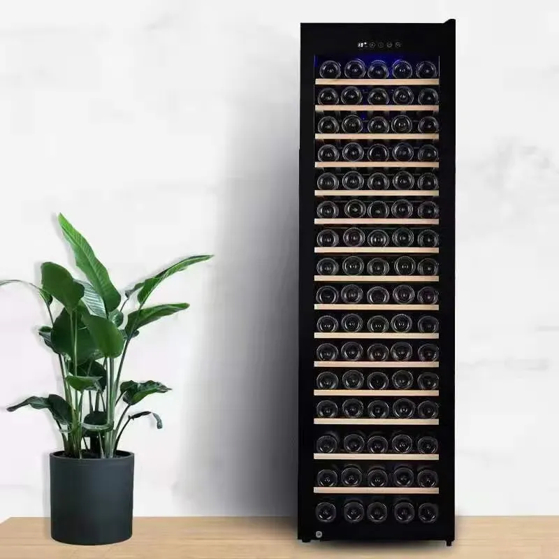 Wine Mix With Beer - デュアルゾーン電気式ボトルクーラー ステンレス鋼コンプレッサー冷蔵庫 家庭用/ホテル用ワイン・ビール冷蔵庫