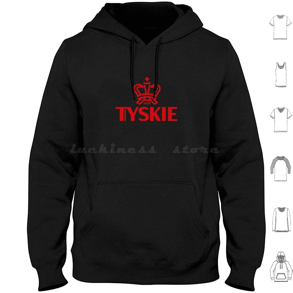 Beer Wine Gin - Tyskie パーカー長袖酒ビールドリンクカクテルバードリンクワインウイスキーウォッカバーテンダーパーティーバーボンラムジン