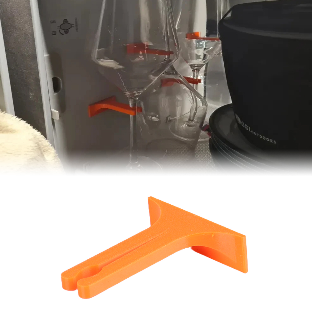 Wine & Beer Shop - VWキャンピングカー用プラスチック製ワイン/グラスビールカップホルダー、キャンピングカー用ワイン/ビールグラスサポートホルダー