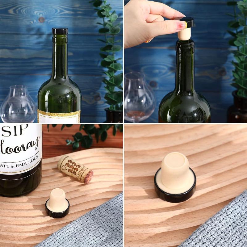 10 個ワインボトルコルクストッパー T 字型ワインストッパ - Wine Beer Tasting のレビューと価格
