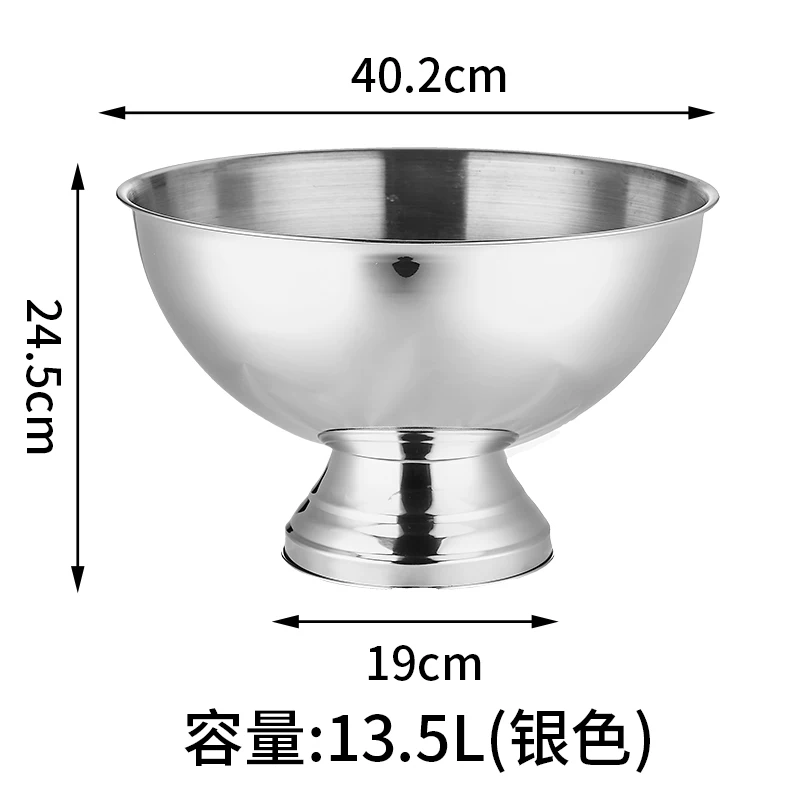 大型ステンレス製アイスバケツ ワイン シャンパン ビール ド - Wine Beer Drink のレビューと価格