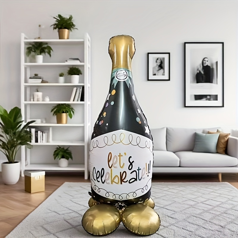 64インチの自立式ワインボトルバルーン、ビール祭り、誕生日パ - Beer And Wine Festival のレビューと価格