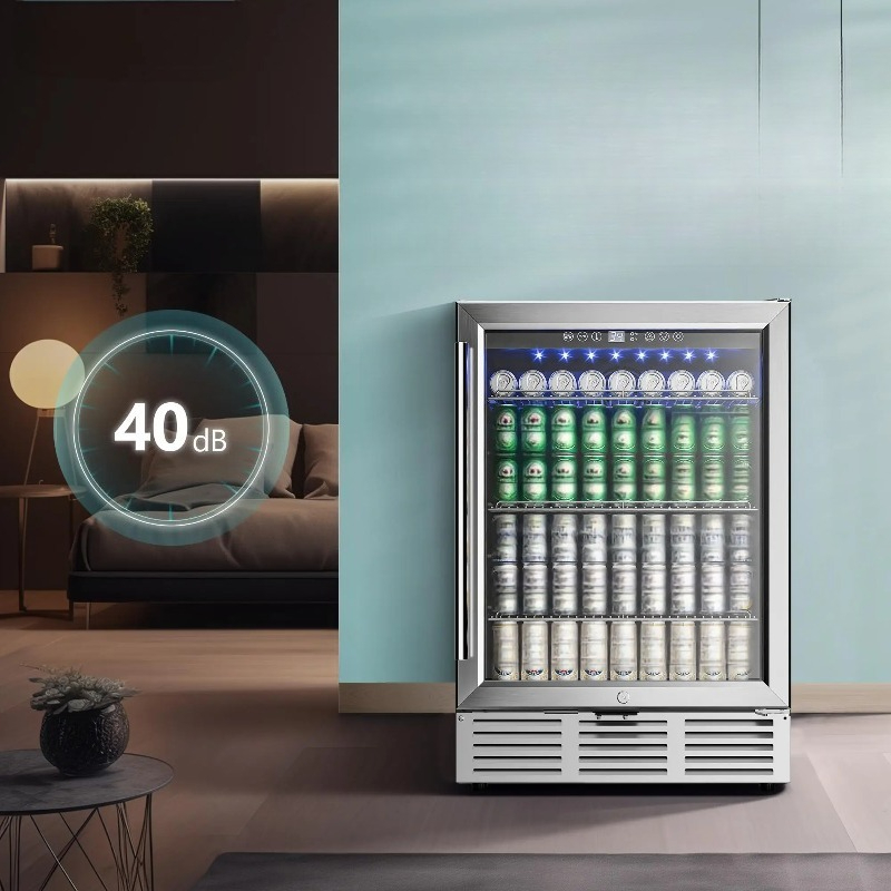 飲料冷蔵庫 24インチ 180缶 ビルトイン飲料クーラー ア - Wine And Beer Undercounter Fridge のレビューと価格