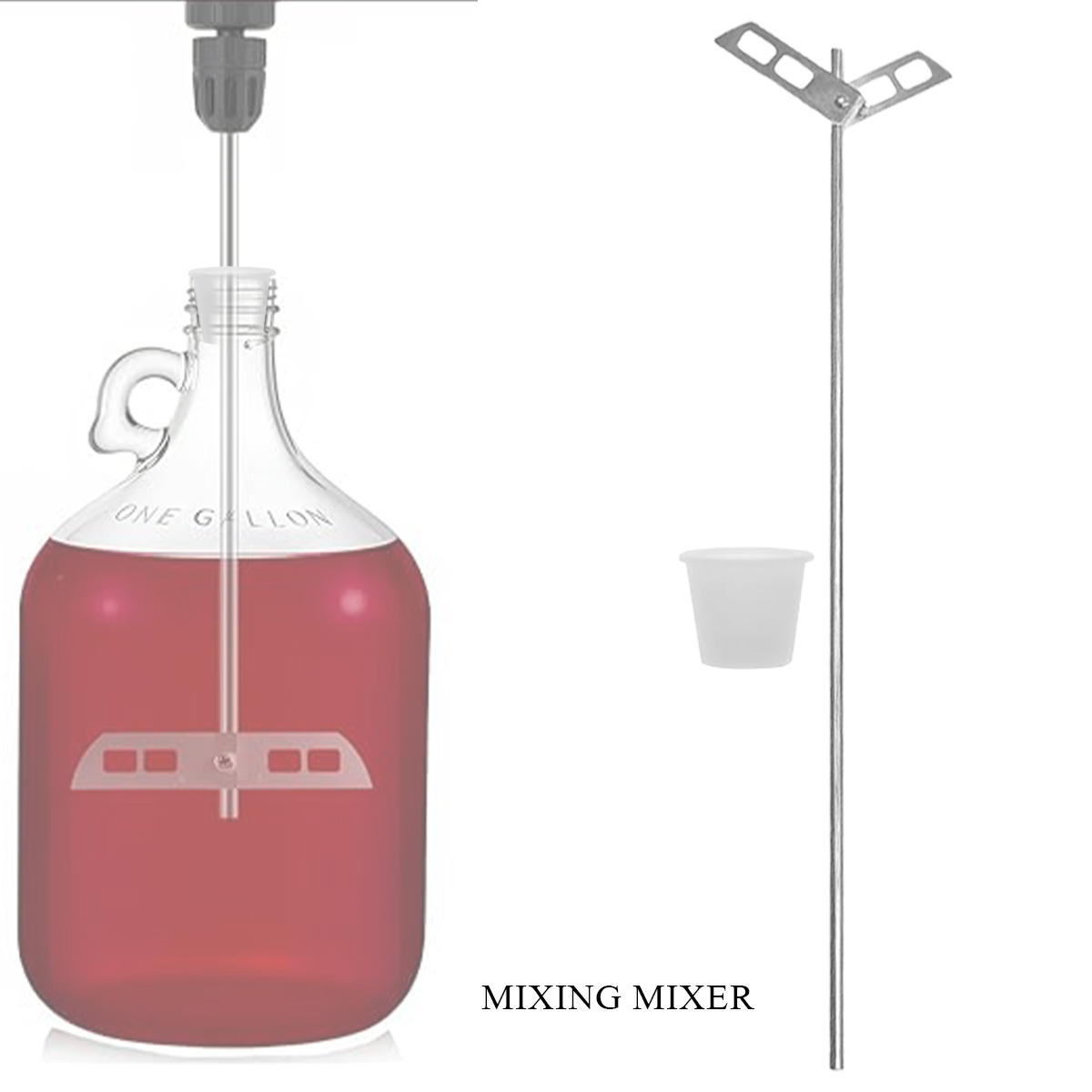 ビールとワインを作るためのステンレス鋼の攪拌機,攪拌ツール, - Wine Mix With Beer のレビューと価格