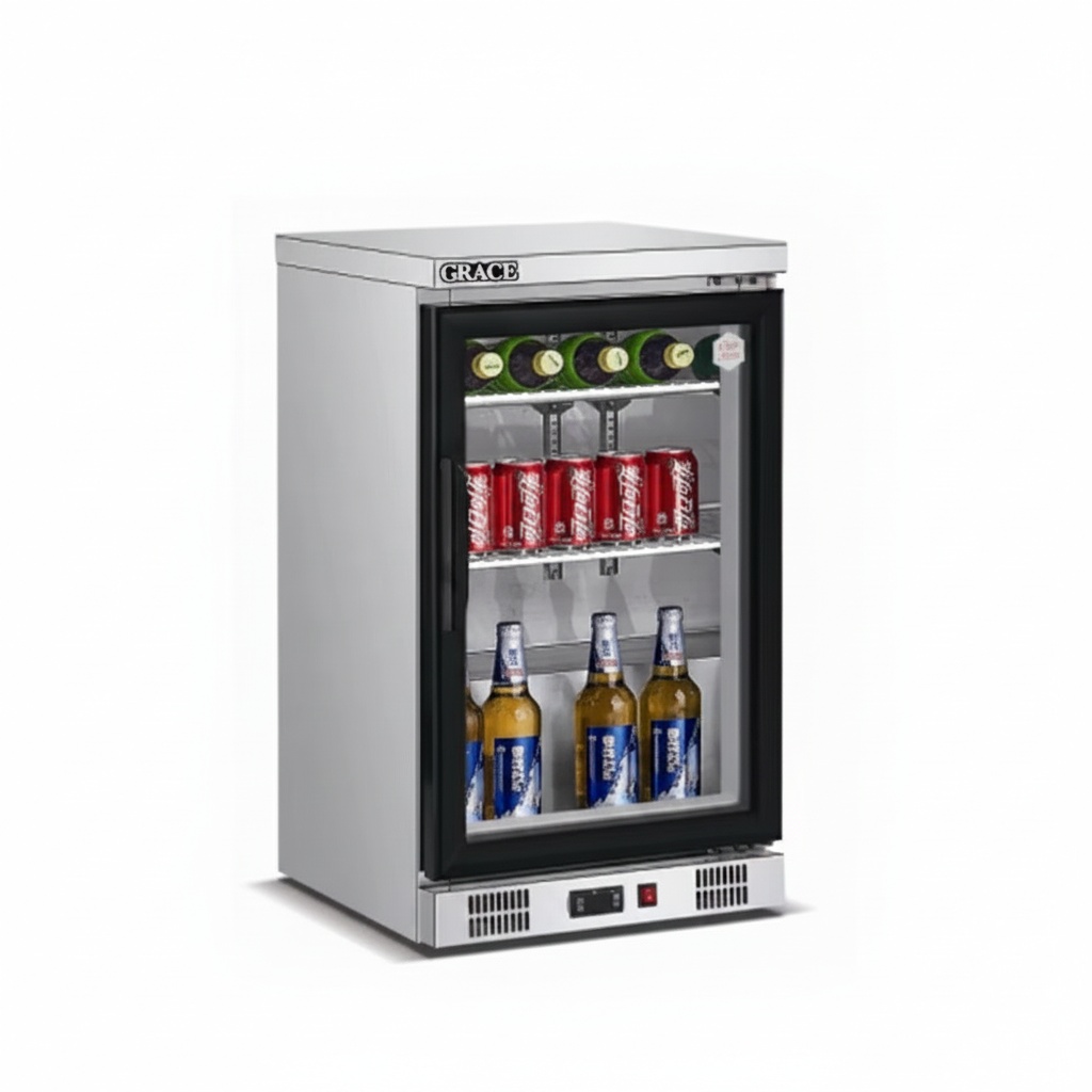 アンダーカウンター冷蔵庫、304ステンレス鋼製520x500 - Wine And Beer Undercounter Fridge のレビューと価格