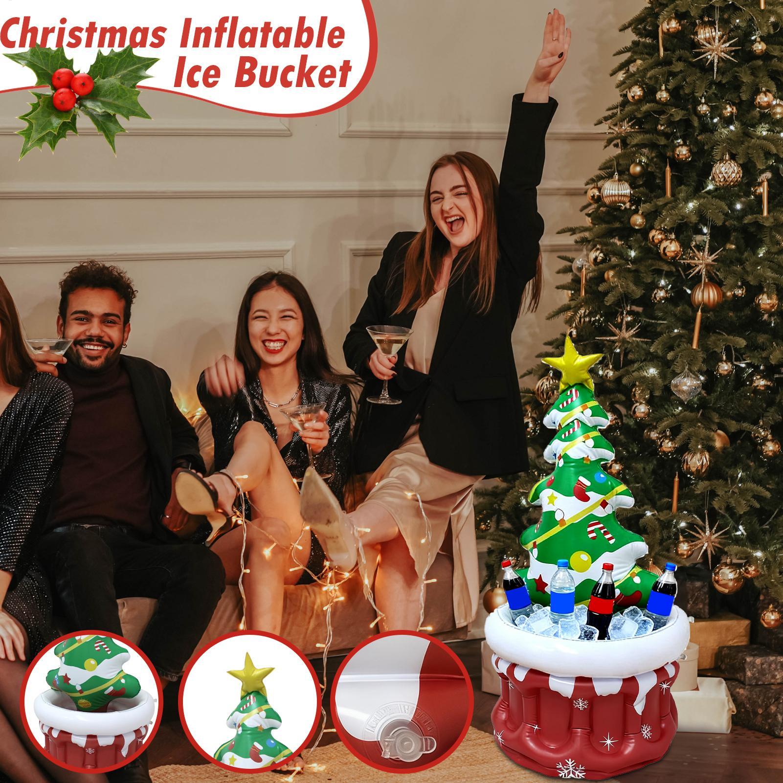 インフレータブルクーラー クリスマスツリー型 アイスバケツ  - Beer And Wine Festival のレビューと価格