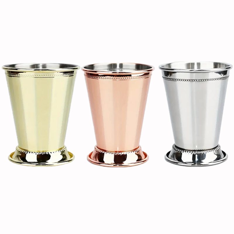 ティキミントジュレップマグステンレス鋼カクテルマグミックスド - Wine Mix With Beer のレビューと価格