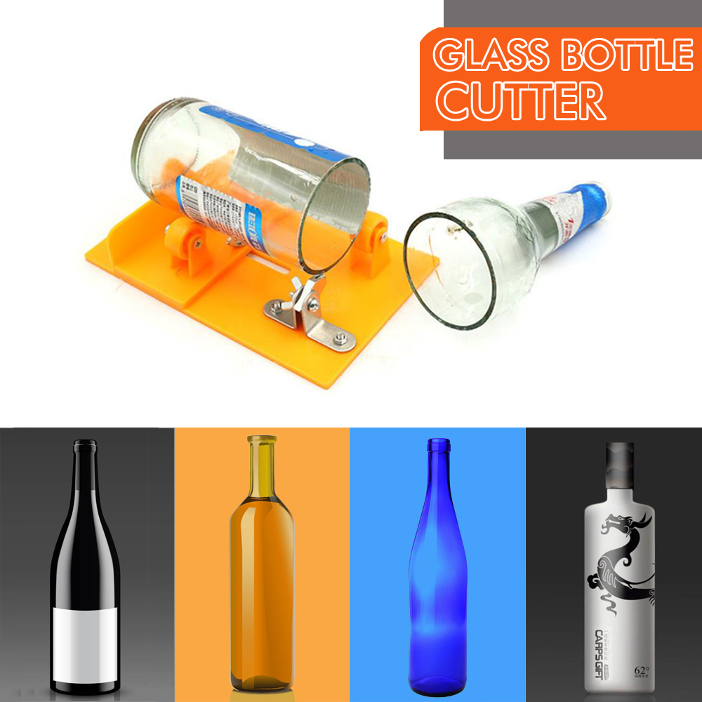 ユニバーサル調整可能なDIYガラス瓶カッター、様々なサイズに - Wine Bottle Size のレビューと価格