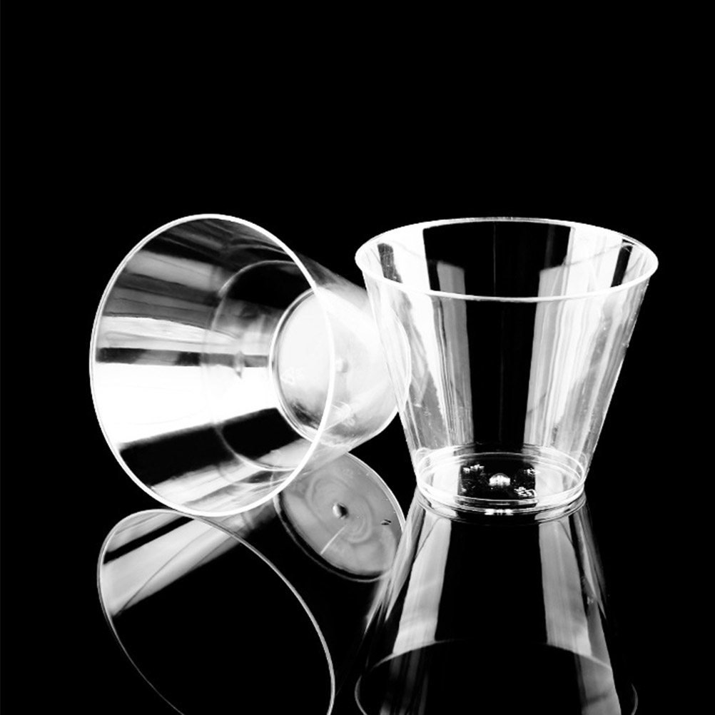 50個入り 透明使い捨て硬質プラスチック製テイスティングカッ - Wine Beer Tasting のレビューと価格