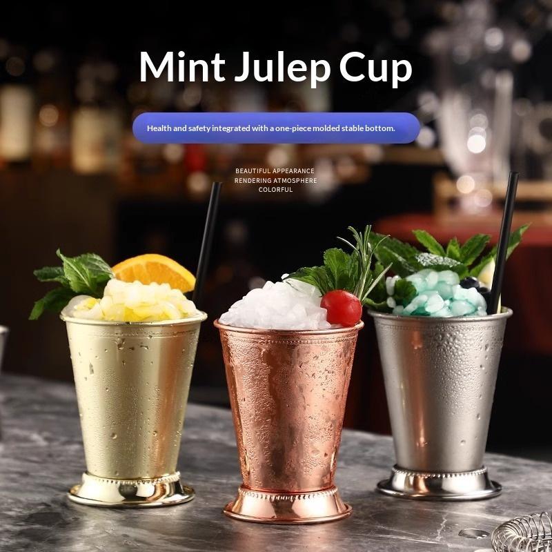 ステンレス製ミントジュレップマグ - マティーニ、モヒート、 - Wine Mix With Beer のレビューと価格