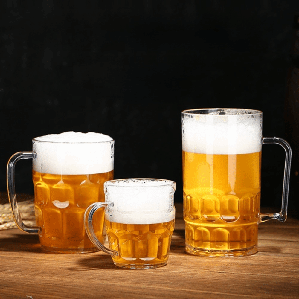 耐久性のある模造ガラスプラスチック製ビールカップ、壊れないハ - Wine Beer Drink のレビューと価格