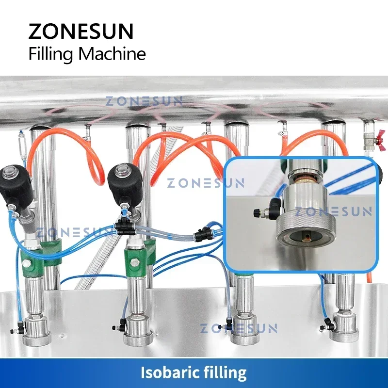 ZONESUN 炭酸飲料等圧充填機 ビール コーラ ソーダ  - Wine Beer Drink のレビューと価格