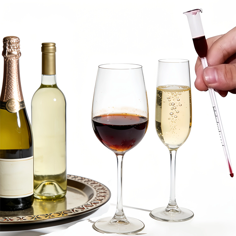 スポイト付きアルコール度数計1個セット、ワインのアルコール度 - Wine Mix With Beer のレビューと価格