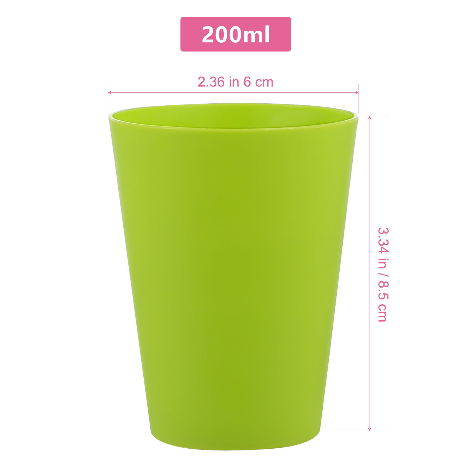 15 個混合色プラスチック製ドリンクカップ軽量壊れない再利用 - Wine Mix With Beer のレビューと価格