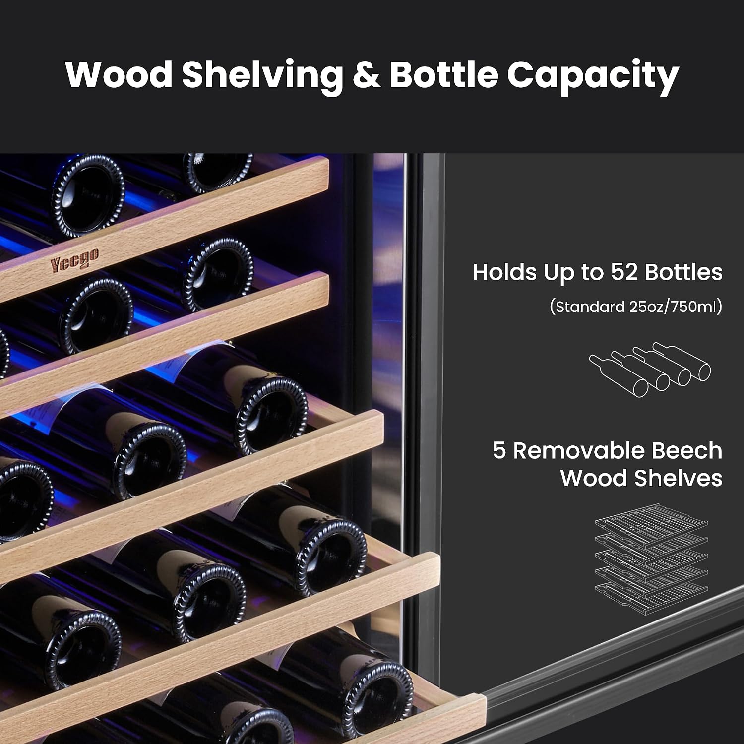 Yeego ワイン冷蔵庫クーラー - 24 インチ ワイン冷 - Wine And Beer Undercounter Fridge のレビューと価格